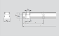 Рельс R1645 203 31 Bosch Rexroth